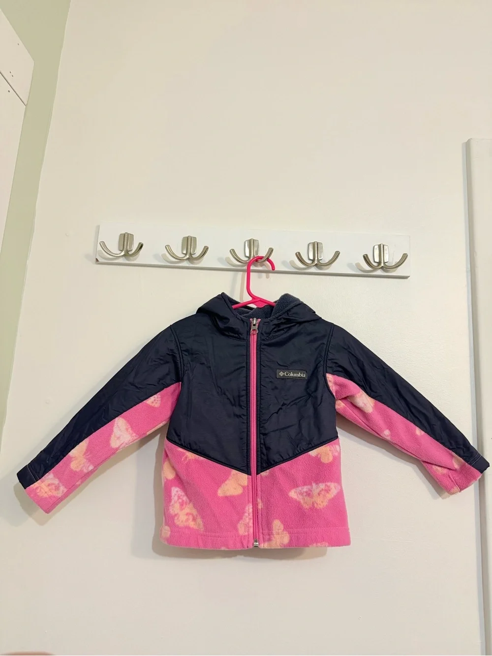 Columbia BUNDLE- 3T Girls Fleece Jacket/Sweatshirts